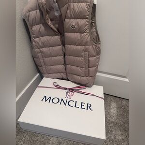 Men’s medium Tan Moncler Vest